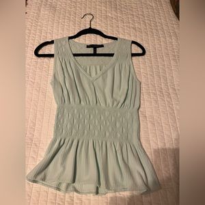 White House/ Black Market Teal Blouse